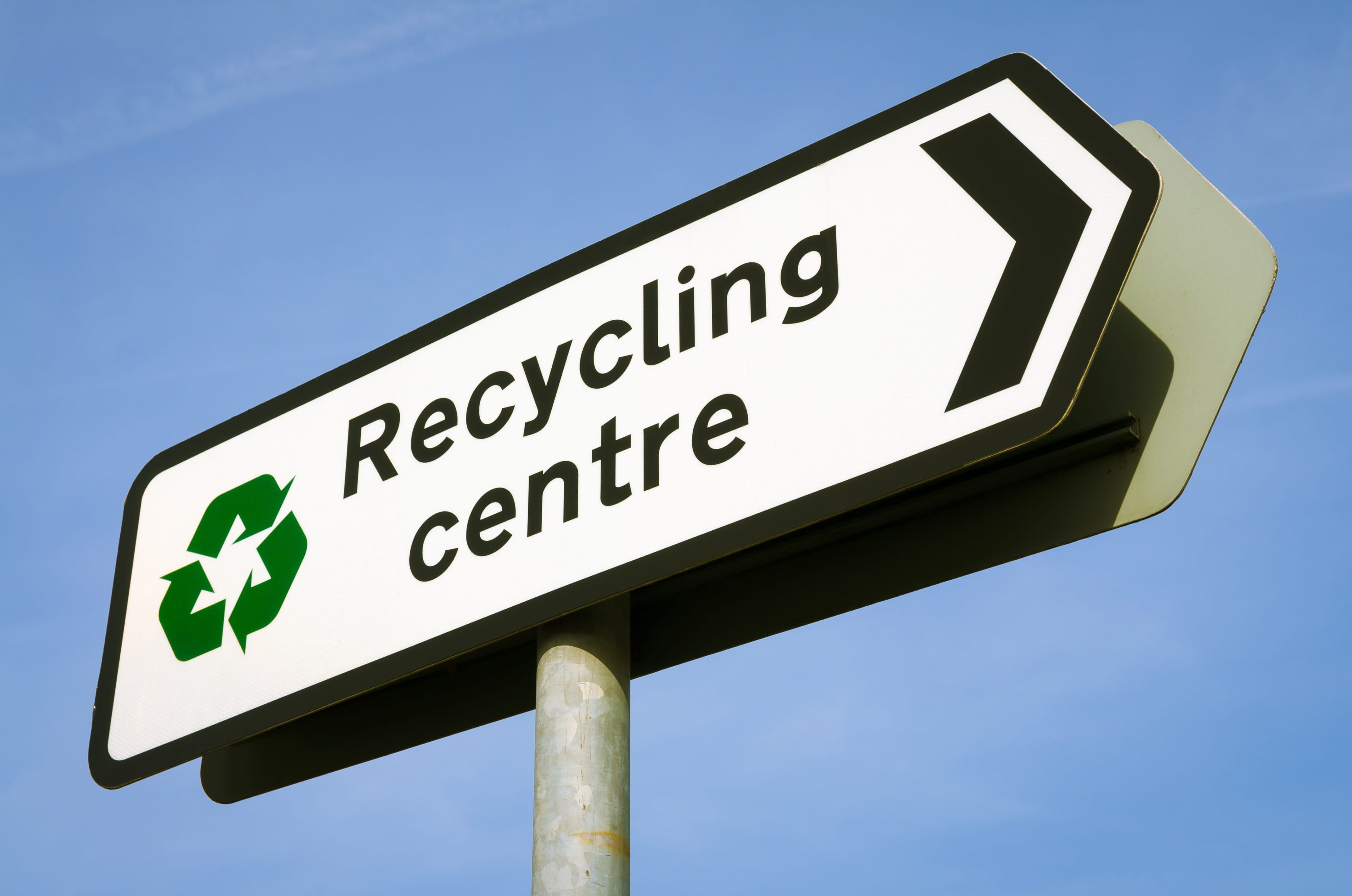 Household Waste &Recycling Centre Sign