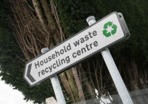 DIY Waste booking module ready to be rolled out to HWRC, depicted by HWRC sign