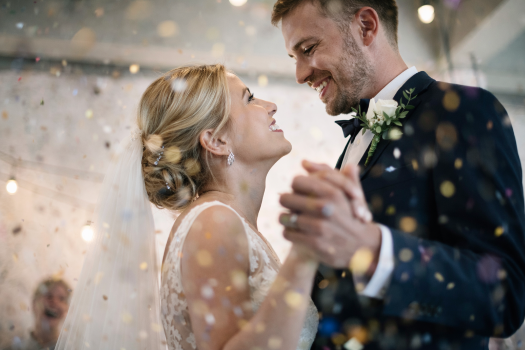Image of a couple dancing enjoying their ceremony booked through registrars and ceremonies booking system